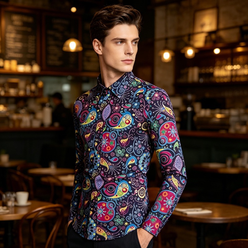 Ethnic Fashion Trends 2026 - Новая мужская модная рубашка 2026 года