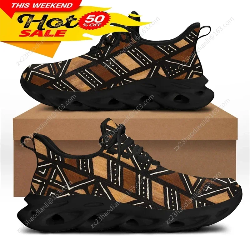 New Ethnic Fashion - Мужские кроссовки с этническим африканским узором,