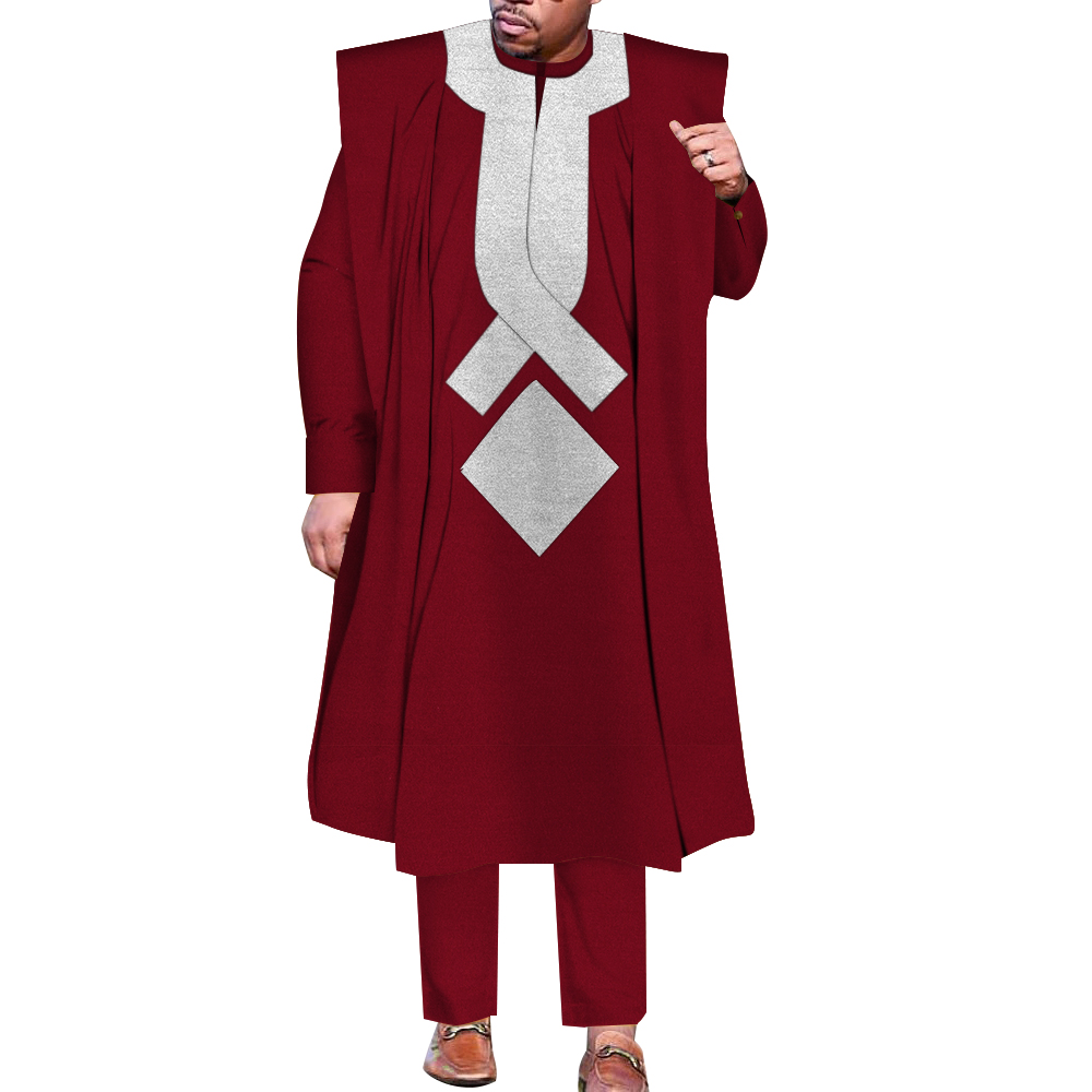 Boubou Men Africa - Африканские мужчины Boubou Дашики Agbada платье