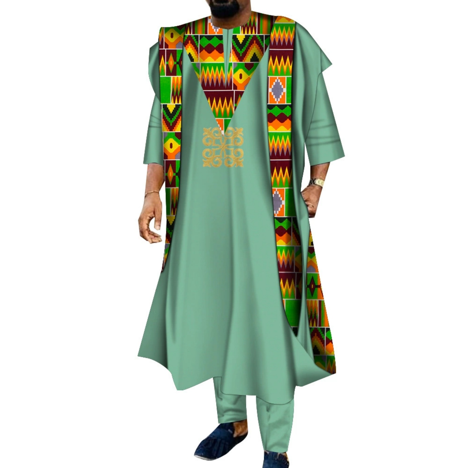 Мужской африканский костюм-тро – обзор и цена Boubou Men Africa