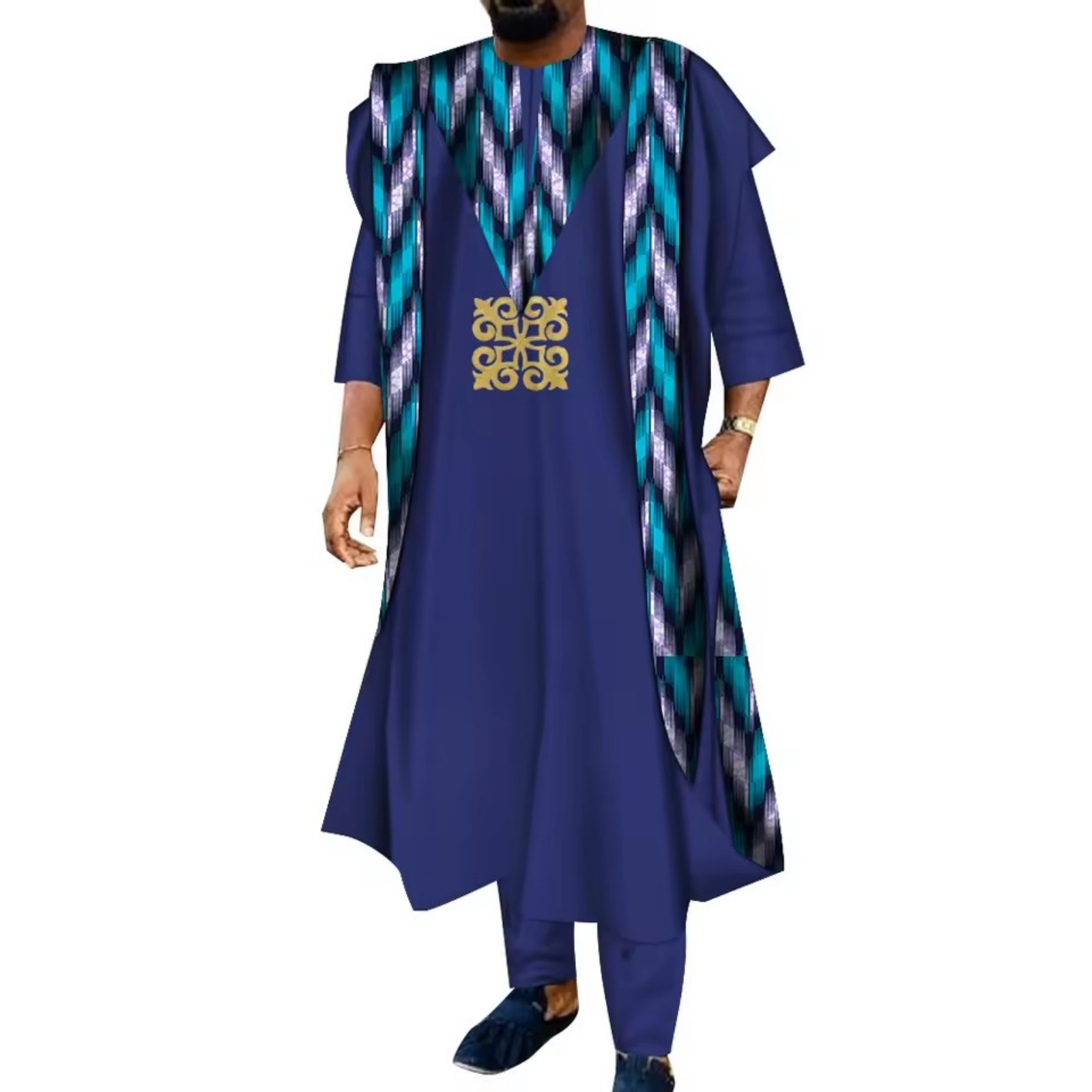 Мужской африканский костюм-тро – обзор и цена Boubou Men Africa