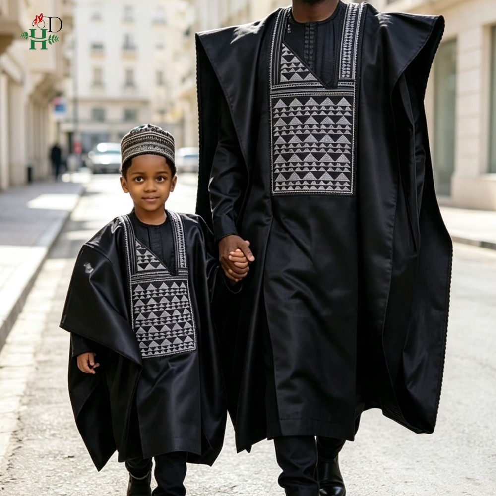 Костюмы для отца и сына, турец – обзор и цена Boubou Men Africa