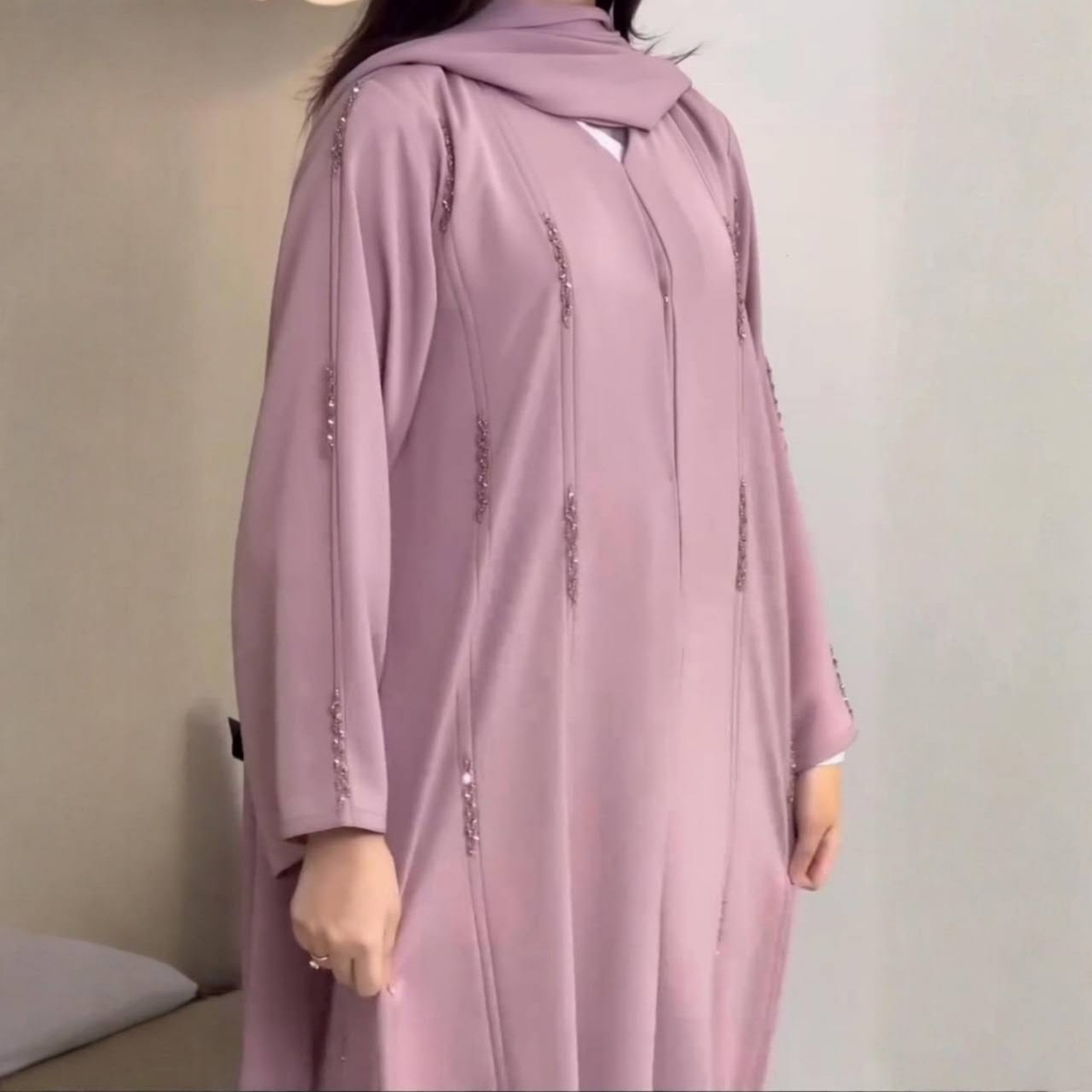 Женские платья-абайи с бисером – обзор и цена Abaya Modest Wear