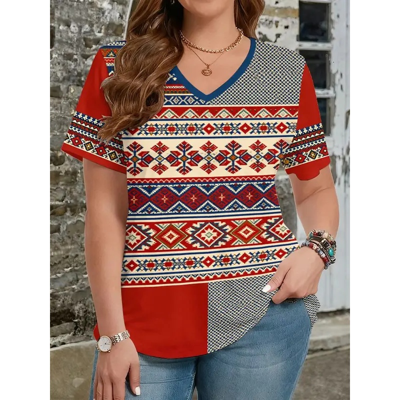 Женские футболки в этническом  – обзор и цена Y2K Ethnic Fashion