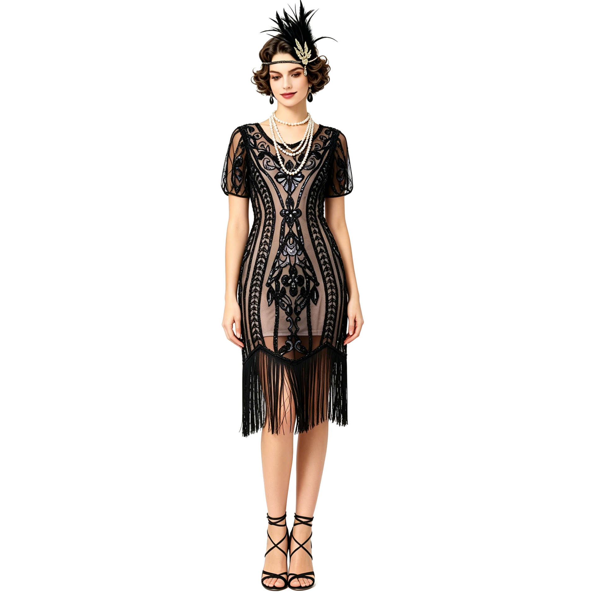 Новое винтажное платье с пайет – обзор и цена New Ethnic Fashion