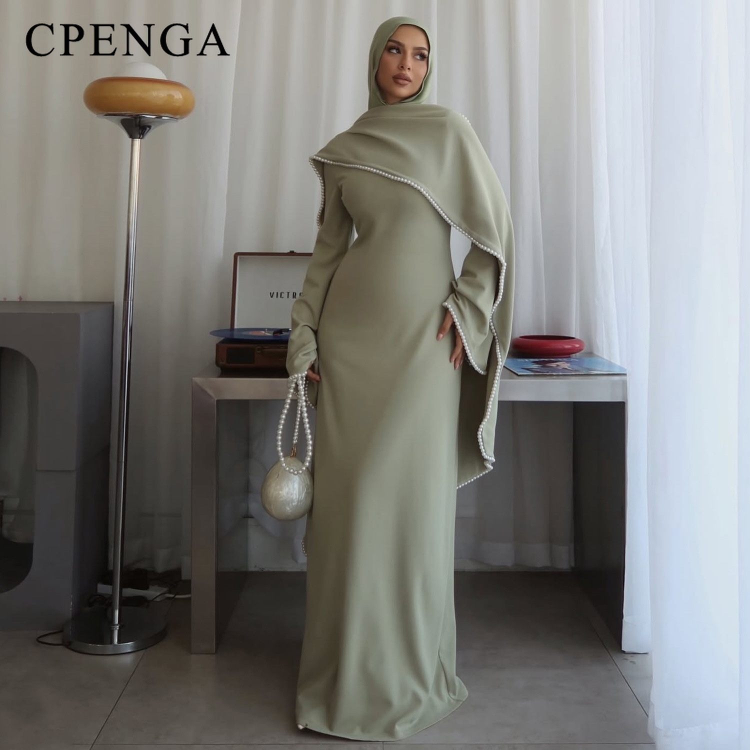 Роскошная дубайская абайя с би – обзор и цена Abaya Modest Wear